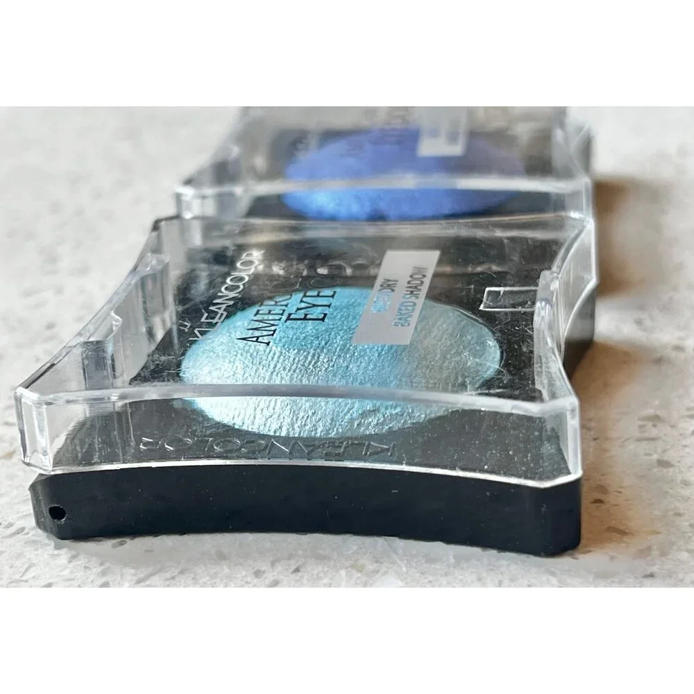 Kleancolor American Eyedol Sky & Eyecon Bayou Wet/Dry Baked Shadow Set of Two
